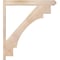 Ekena Millwork Merced Arts & Crafts Smooth Outlooker, Douglas Fir, 5 1/2"W x 38"D x 42"H OUT06X38X42MRC03SDF - alternate 4